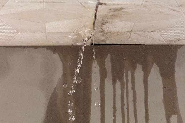 Professional Structural Drying technician working in Skowhegan, ME